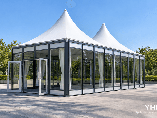 Modular Square Exhibition Tent