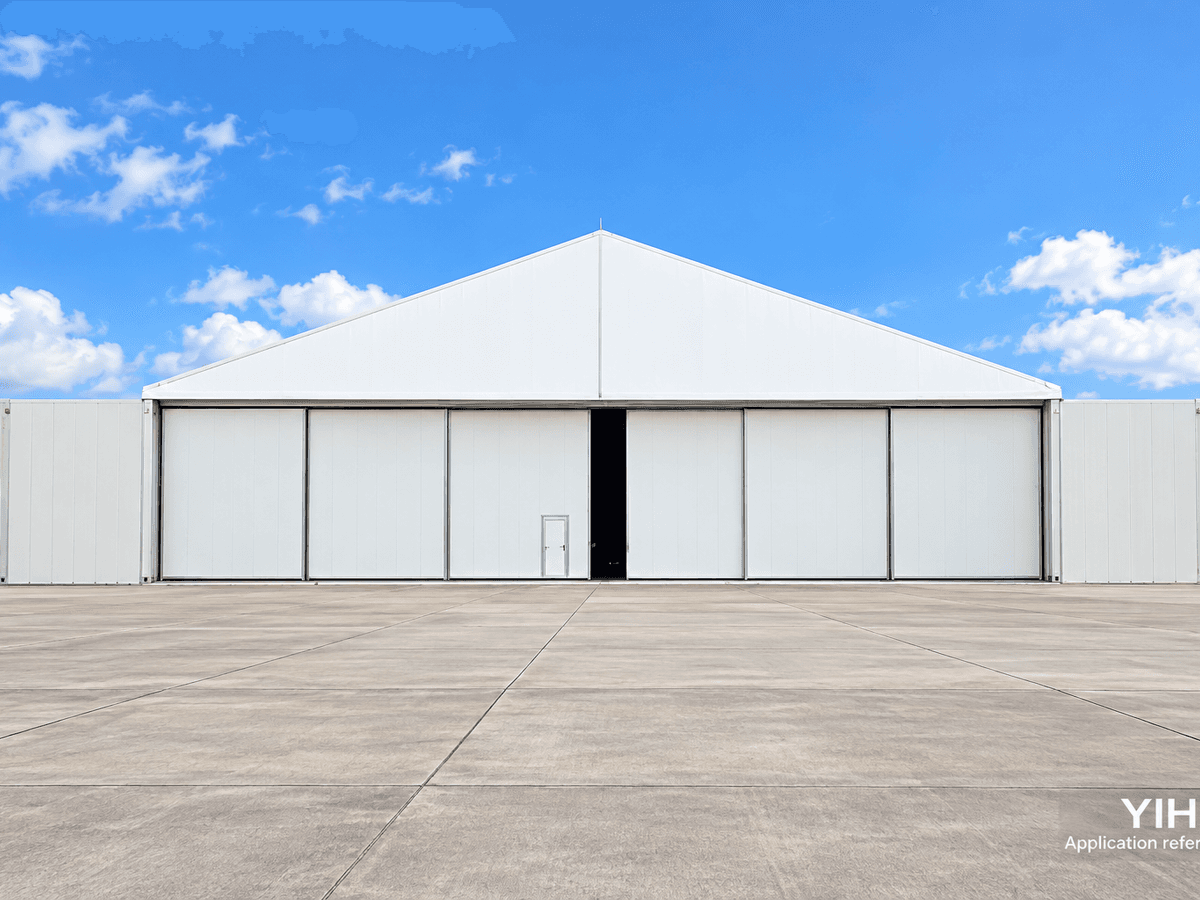 Modular Aircraft Hangar Tent