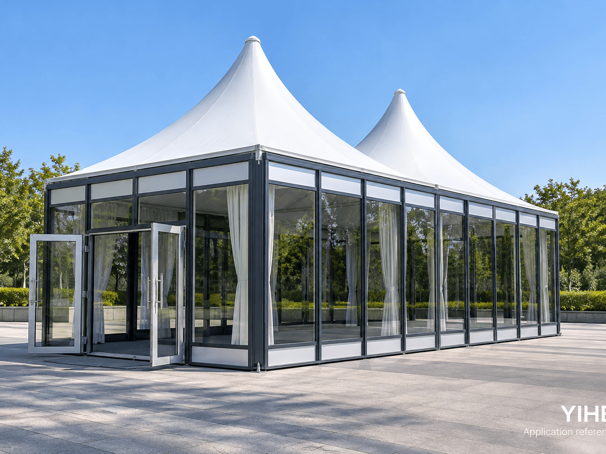 Modular Square Exhibition Tent