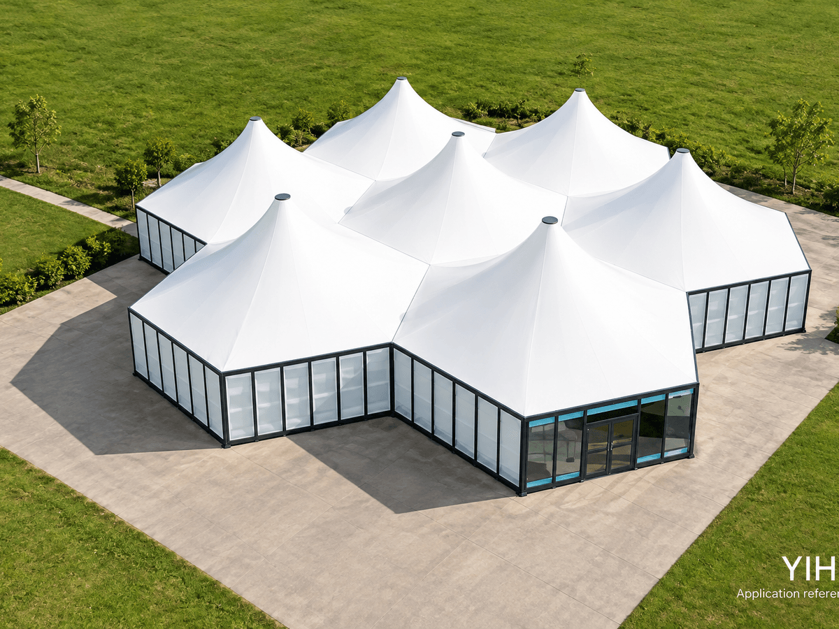 Modular Hexagonal Exhibition Pavilion