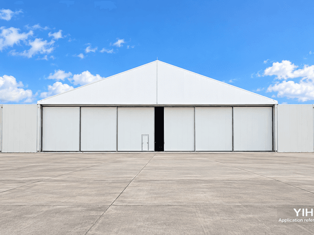 Modular Aircraft Hangar Tent