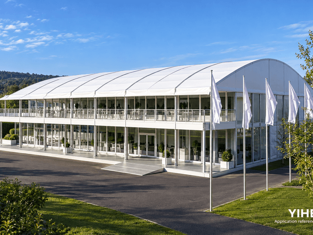 Curved-Roof Double-Deck Tent