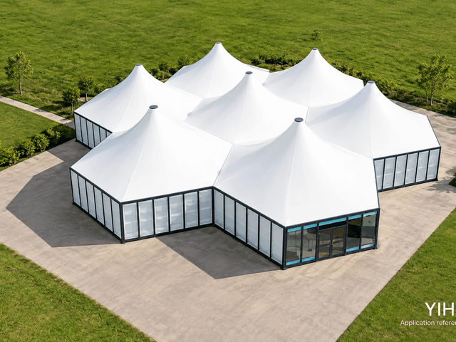 Modular Hexagonal Exhibition Pavilion