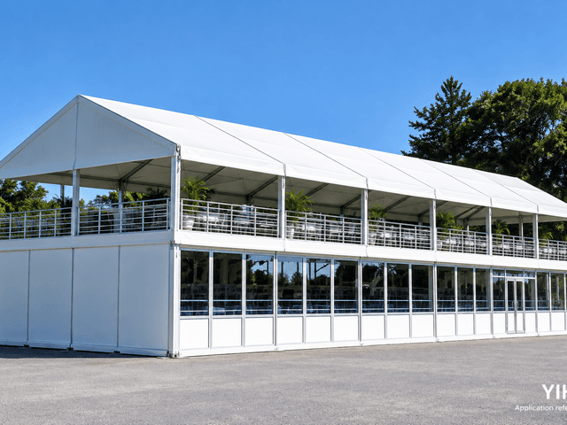 Double-Deck Tent Structure